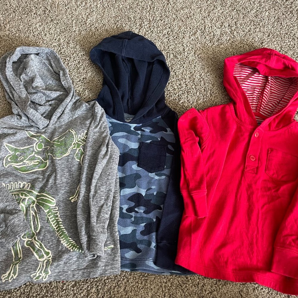 Boys Hooded Shirts